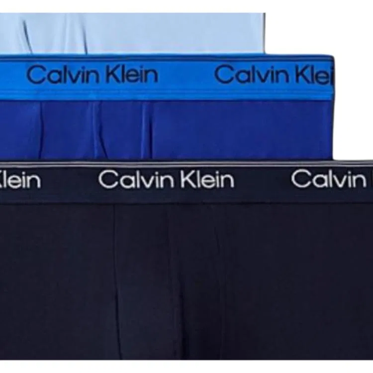 Мужские боксеры трусы Calvin Klein, 3 Pack (Blue) — фото 4