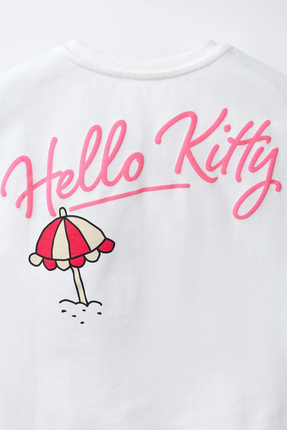 Футболка с кольцом для плавания Hello Kitty Sanrio ZARA, White — фото 4