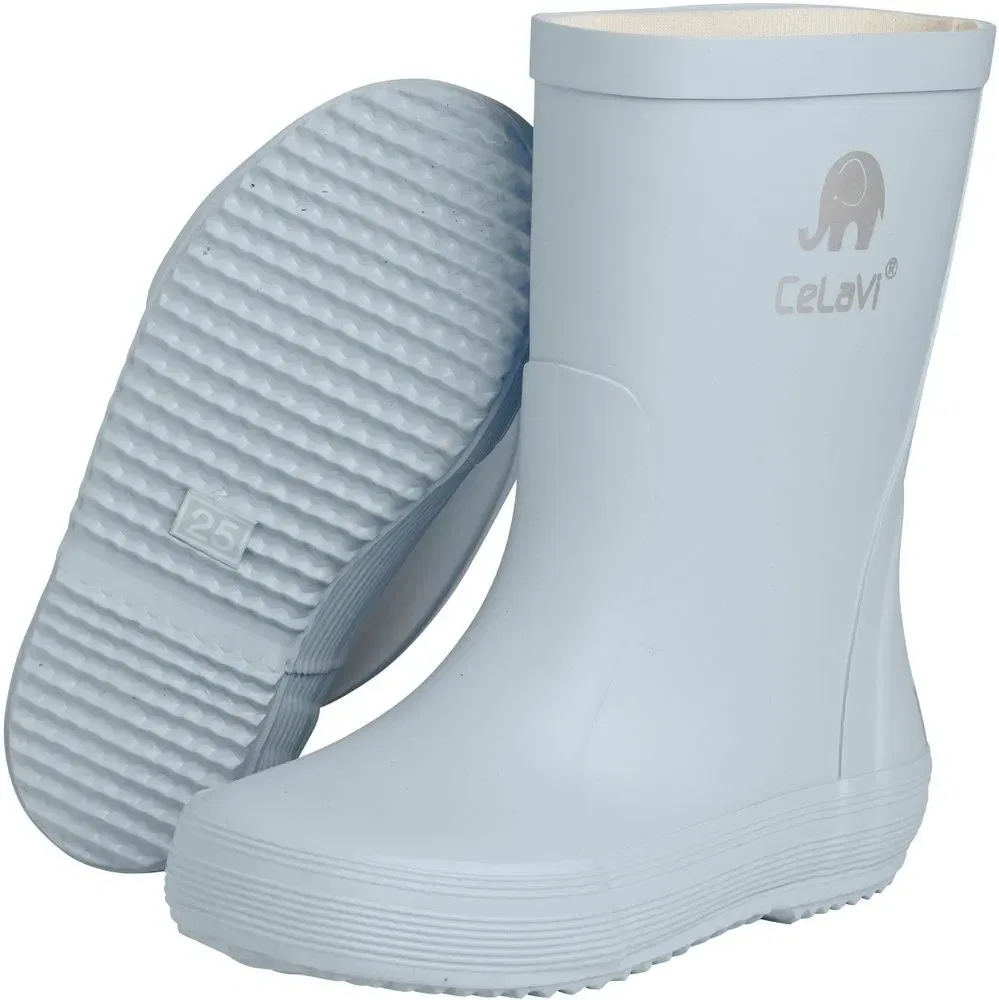 Детские резиновые сапоги Basic wellies-solid Celavi, синий — фото 3