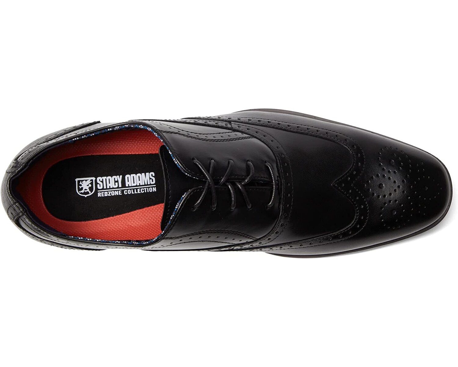 

Оксфорды Kaine Wing Tip Lace-Up Oxford Stacy Adams, черный