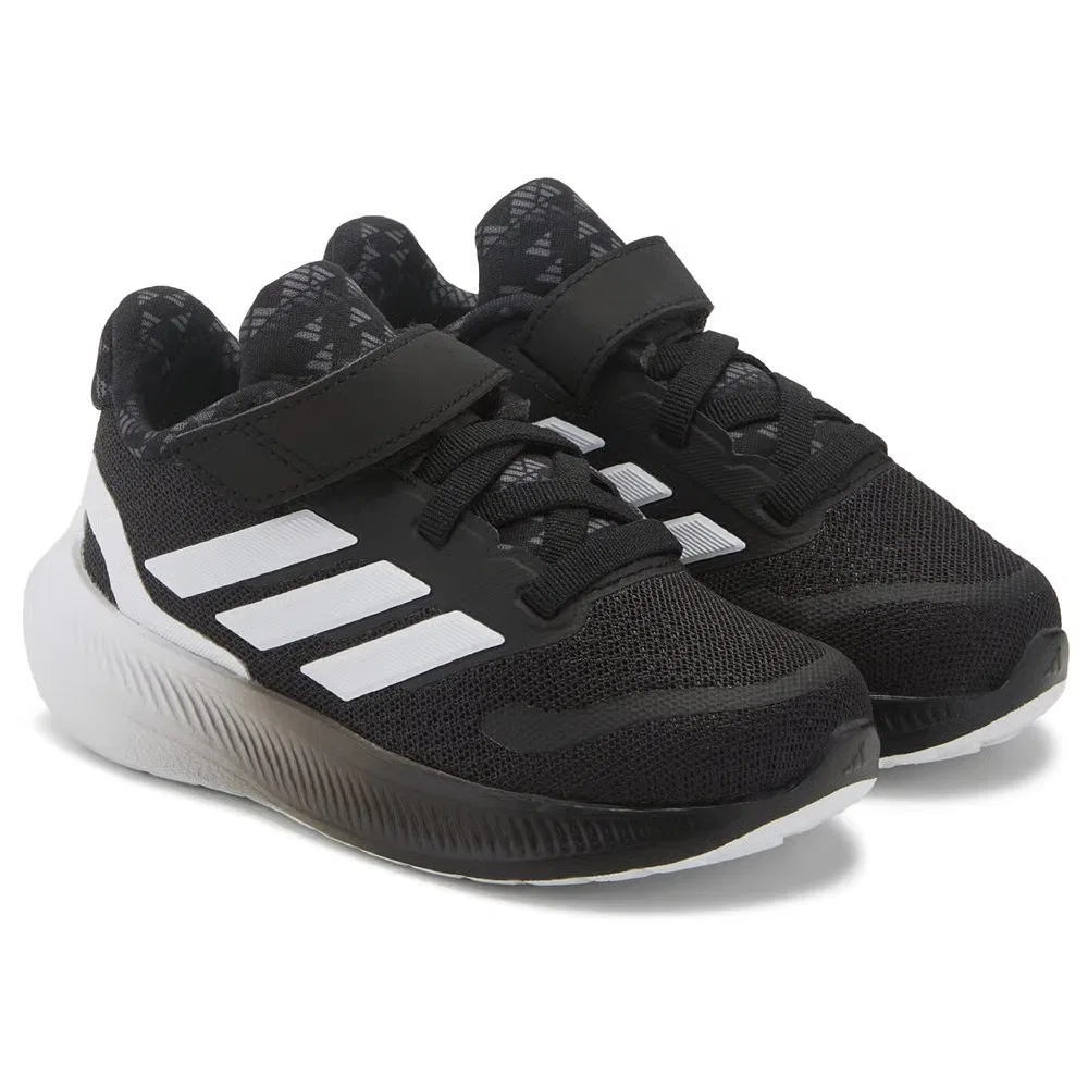 Детские кроссовки Runfalcon 5 для малышей Adidas, Black/Fade/Print