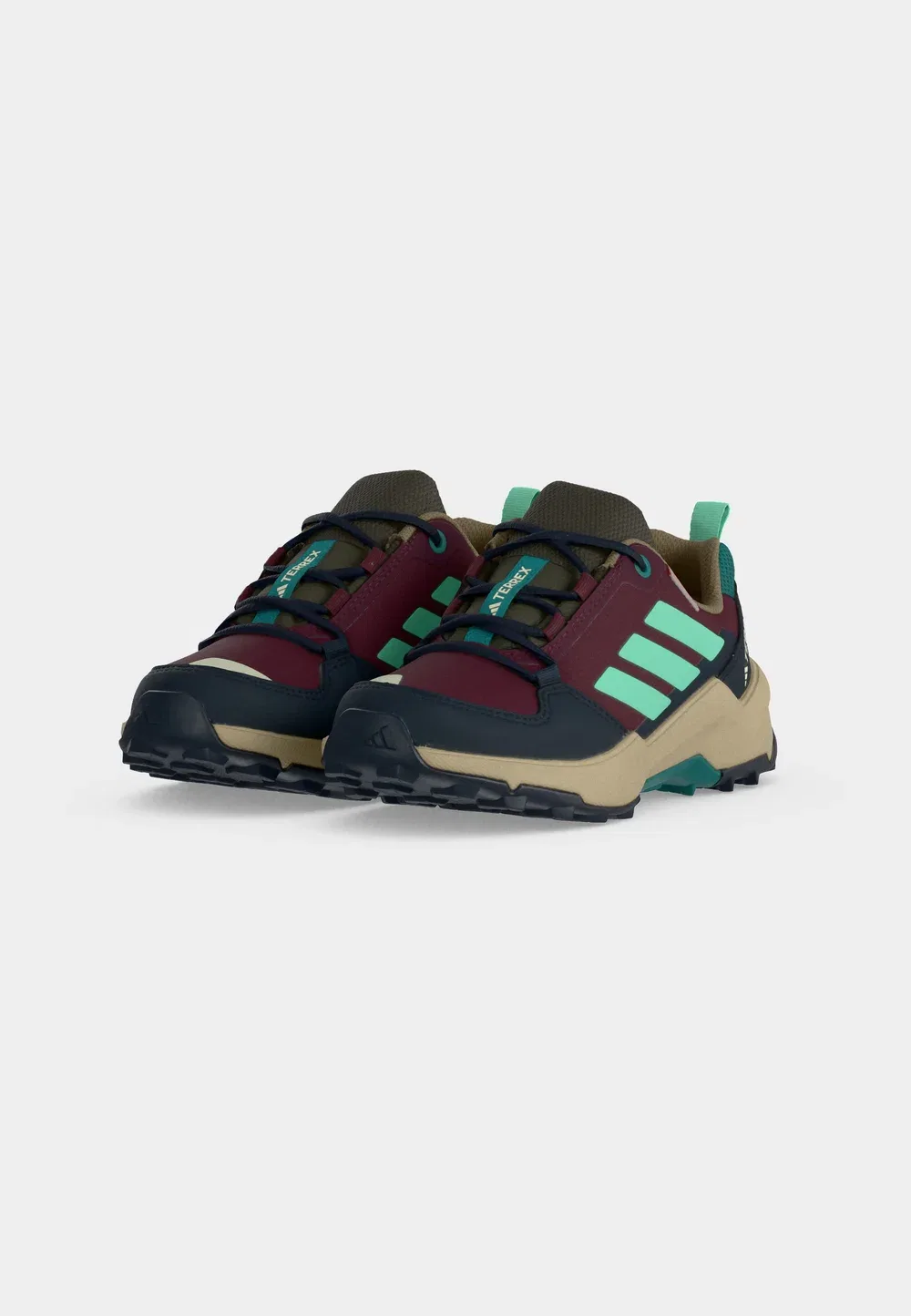 Унисекс походные ботинки Ax4R Adidas Terrex, Maroon/Pulse Mint/Legend Ivy — фото 3