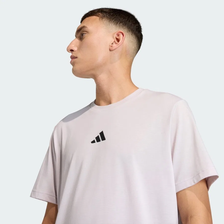 Футболка с графическим принтом Training Identity adidas, Оранжевый — фото 4