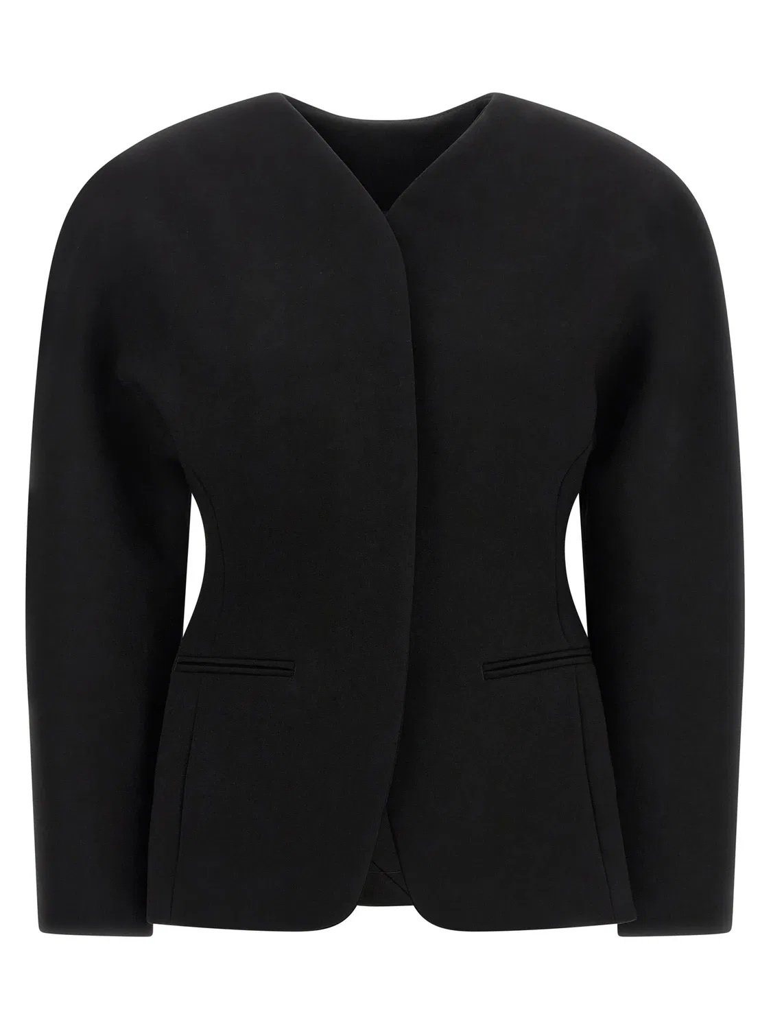 Блейзер La Veste Ovalo JACQUEMUS, черный