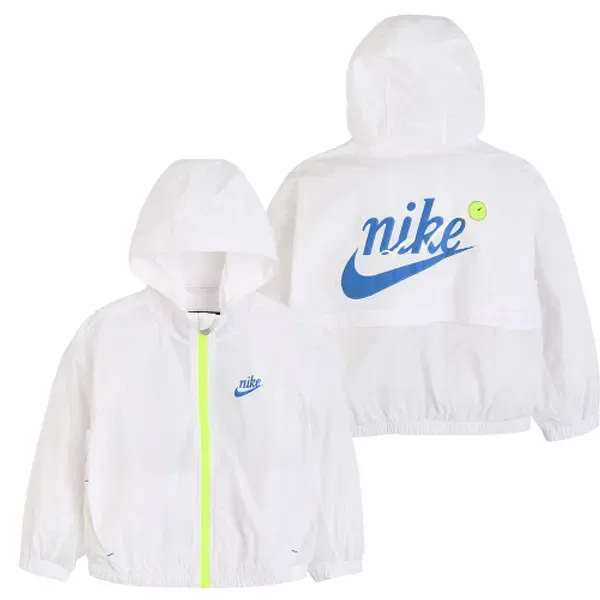 Ветровка Nike Tennis Windrunner для малышей, белый — фото 2