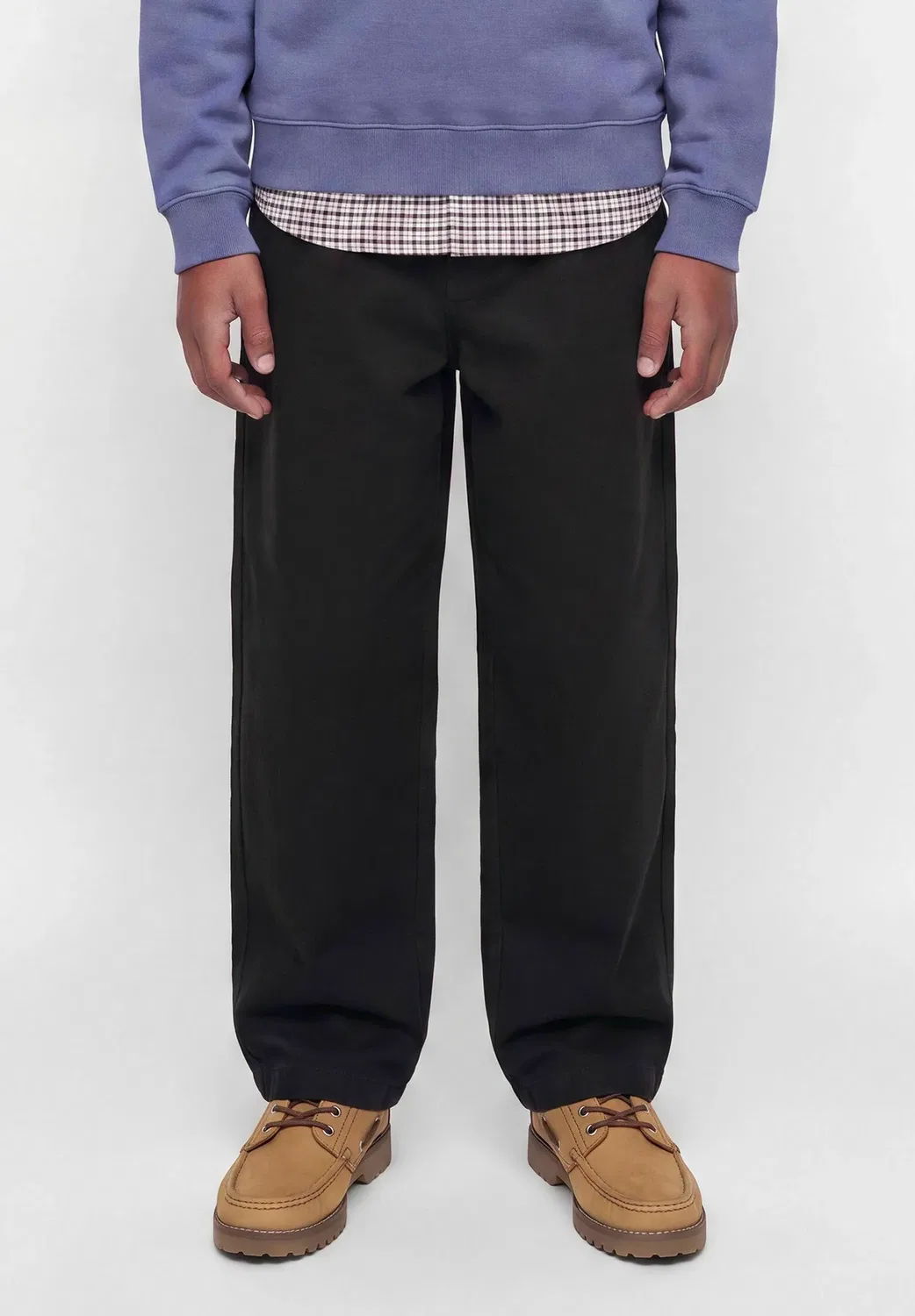 Спортивные штаны для мальчиков - брюки Jack & Jones Junior, Black — фото 2