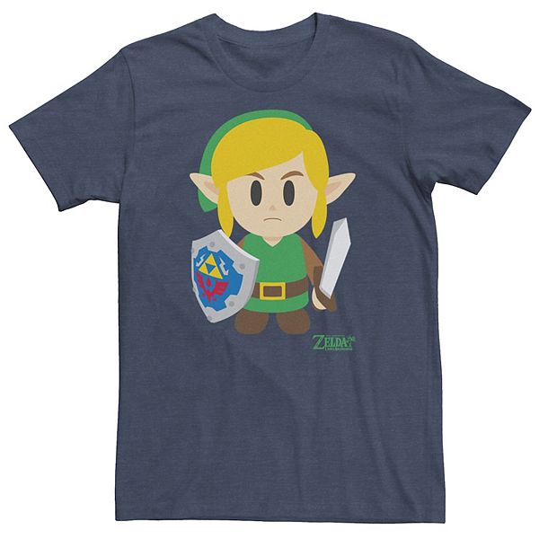 

Футболка с принтом Link из игры The Legend of Zelda: Link's Awakening Licensed Character