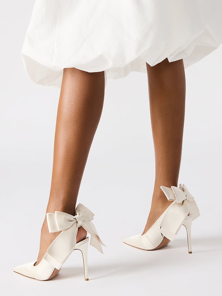 Атласные туфли с открытой пяткой на каблуке Steve Madden, мультиколор — фото 2