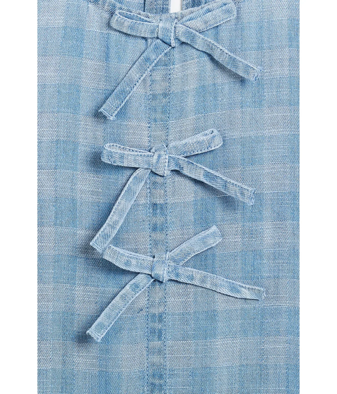 Платье Полли (для малышей/детей младшего возраста) Vineyard Vines Kids, Chambray Gingham — фото 3