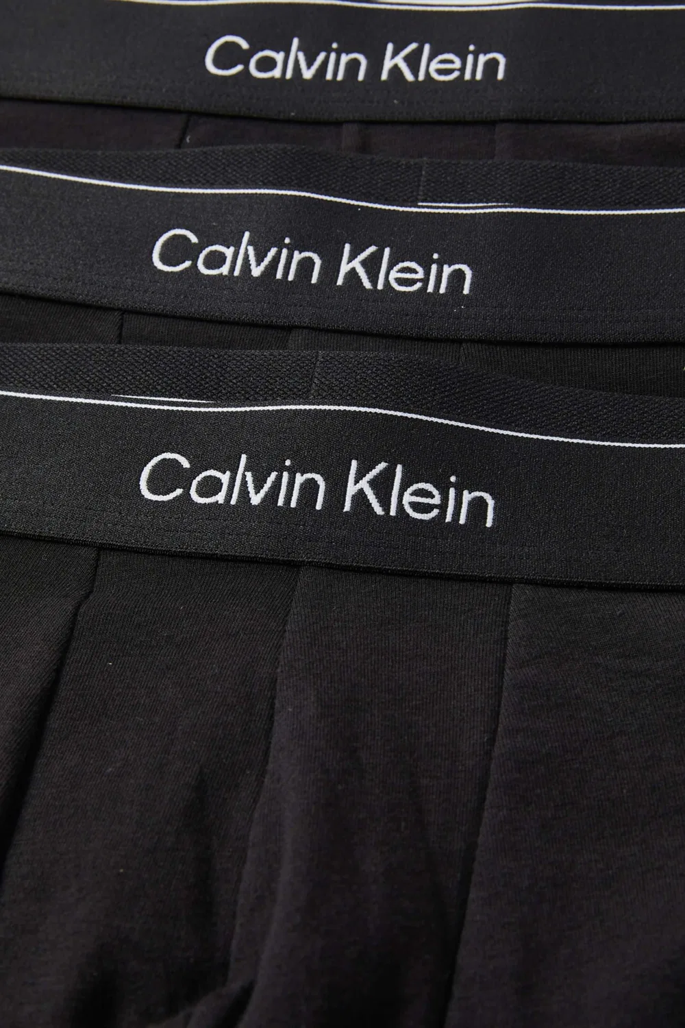 Трусы-боксеры из хлопка комплект из 3 штук Icon Logo Calvin Klein — фото 2