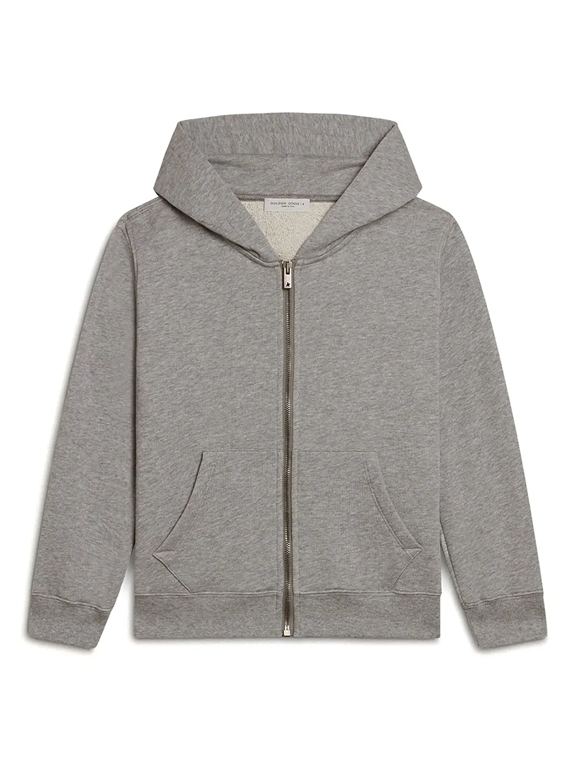 Толстовка на молнии Golden Goose, серый