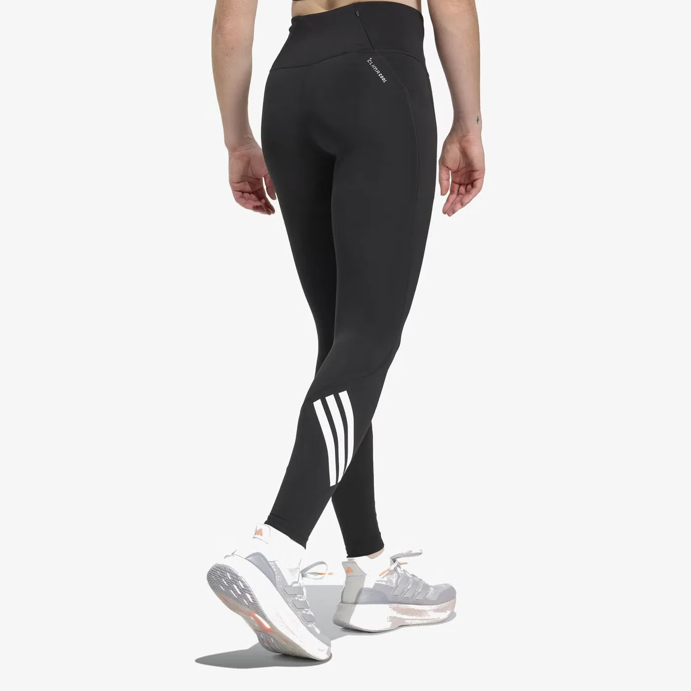 Леггинсы с технологией Climacool Adi365 Climacool 3 Stripes Adidas, черный — фото 3