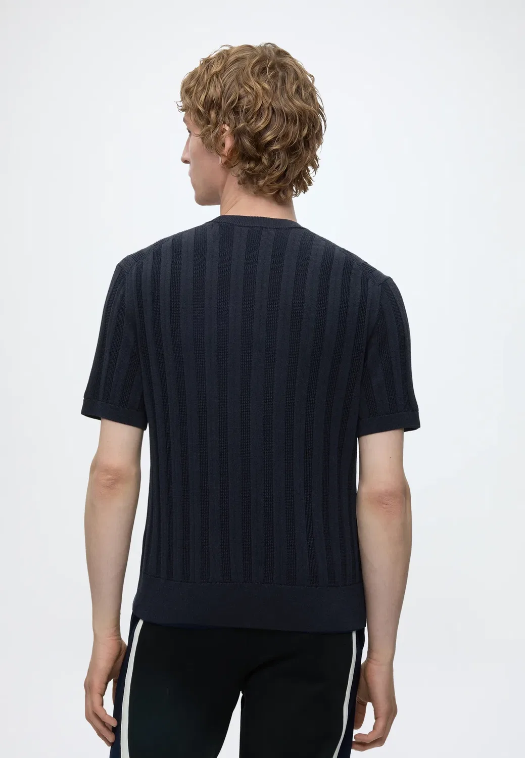 Футболка с принтом Lacoste, Dark Navy Blue — фото 3