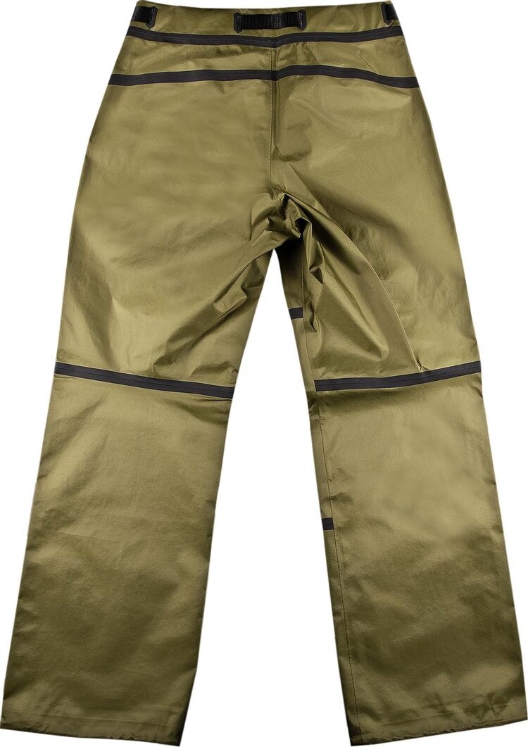 Брюки Supreme x The North Face Summit Series Outer Tape Seam Mountain Pant Olive, зеленый — фото 2