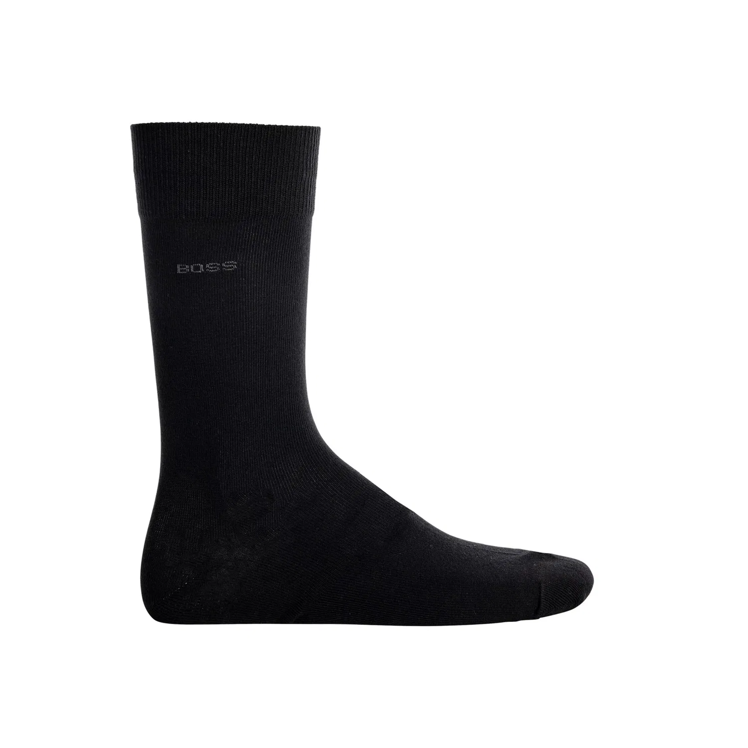 Мужские короткие носки из хлопка BOSS, Black/Multicolor — фото 2