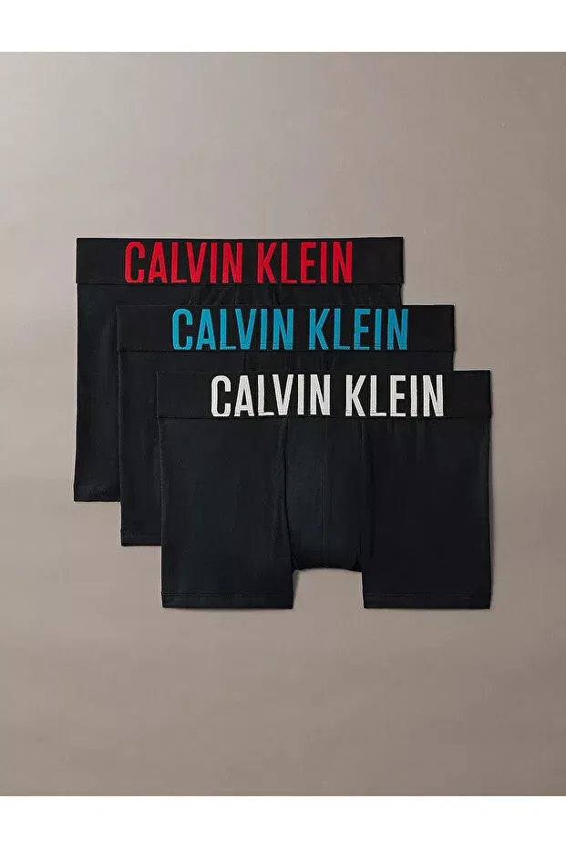 Мужские трусы-боксеры хлопковые Calvin Klein, Black-Black-Black-Black