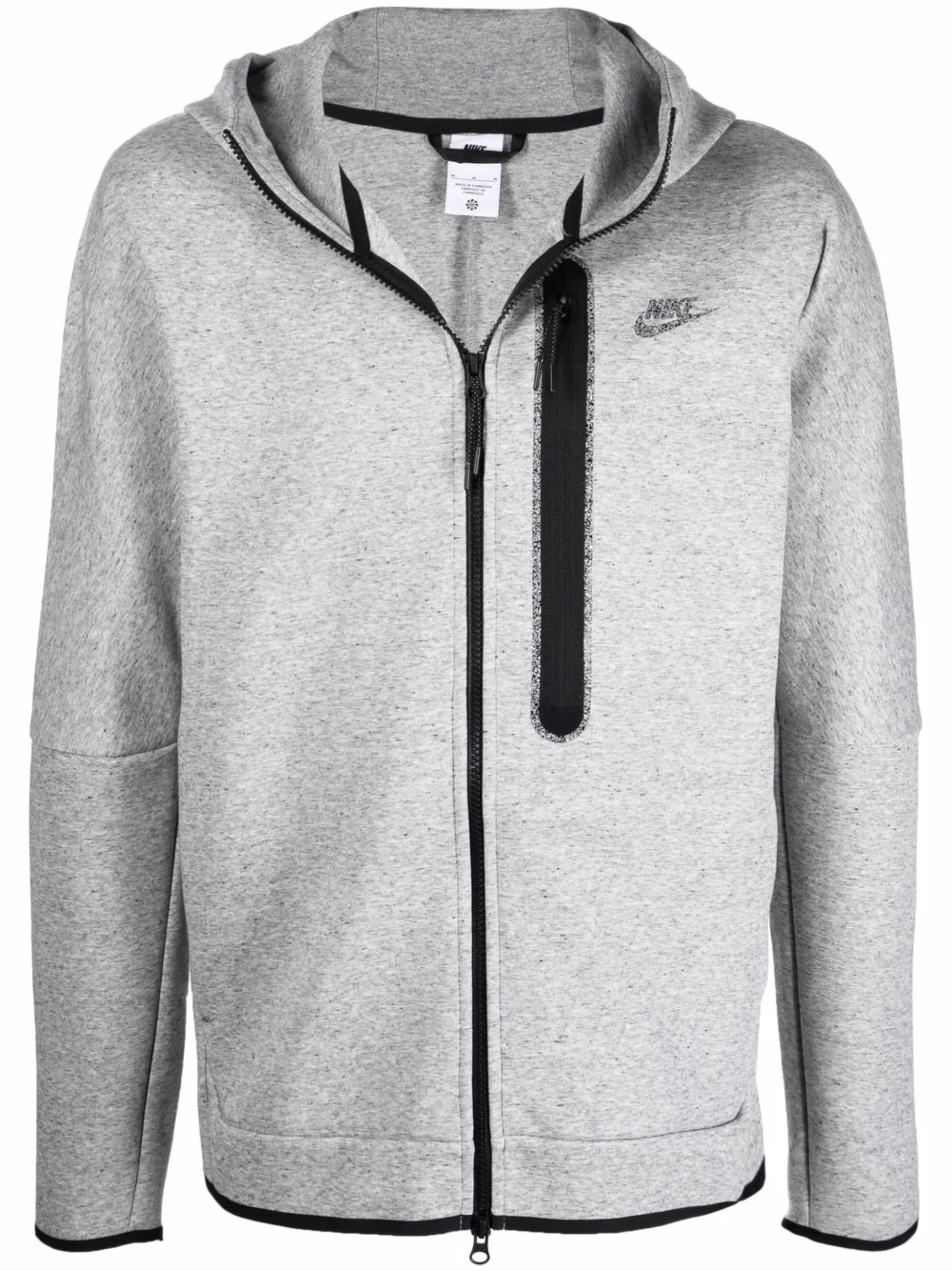 

Худи Tech Fleece на молнии Nike, серый