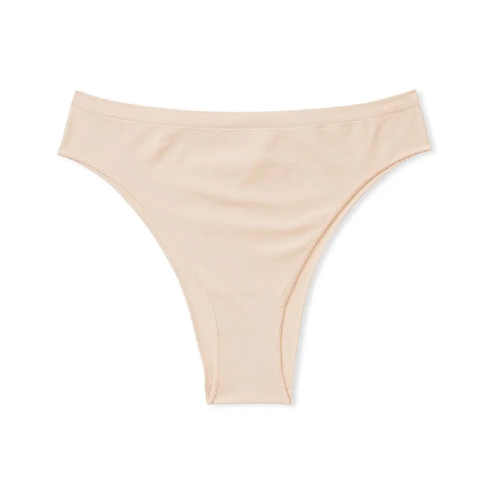

Трусы Victoria's Secret Pink Seamless Brazilian, светло-бежевый
