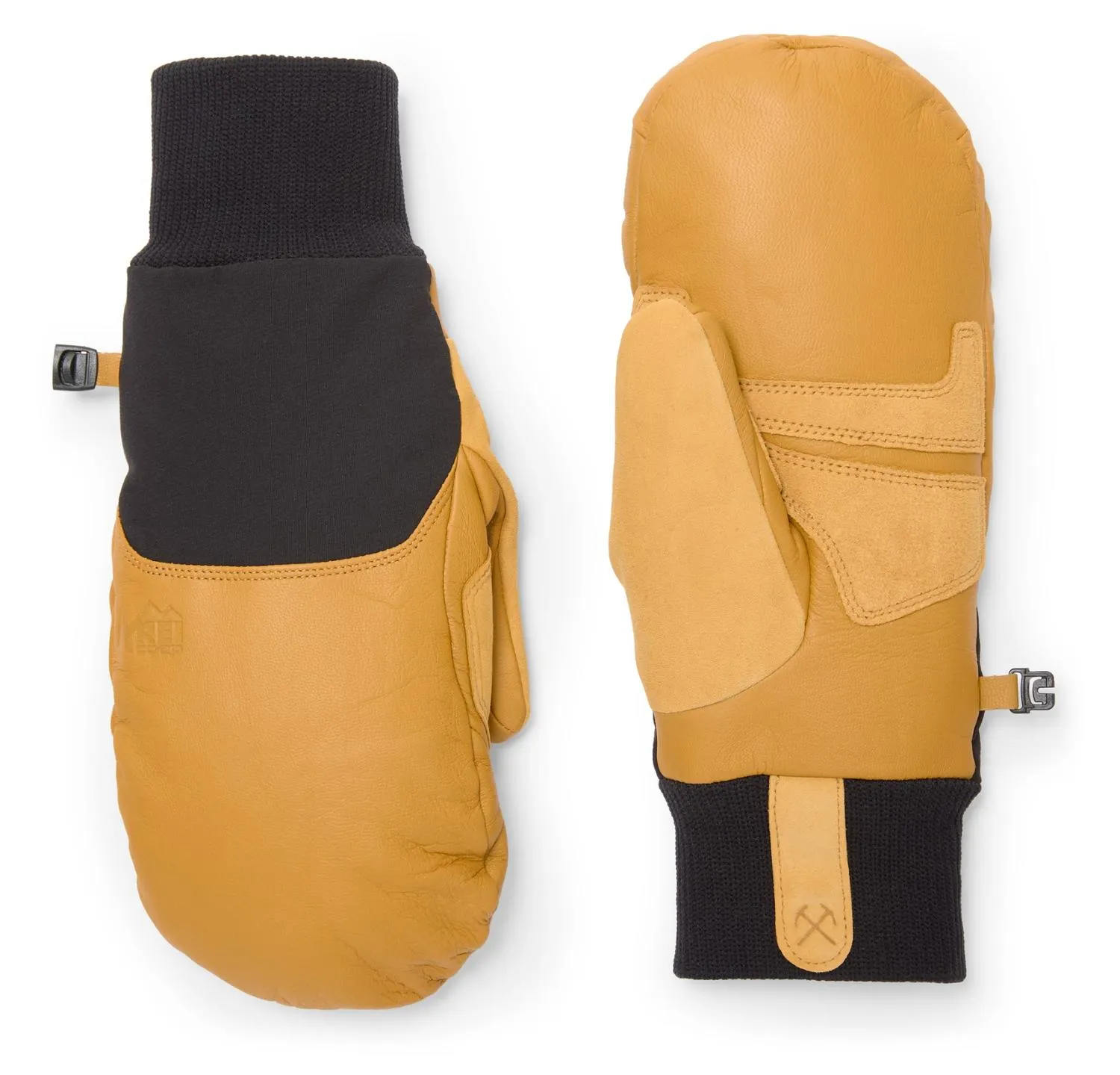 

Рукавицы-поводок REI Co-op, Amber Gold/Black