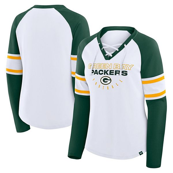 

Женская футболка с длинным рукавом и v-образным вырезом white/green green bay packers redzone blitz package raglan Fanatics, Белый, Женская футболка с длинным рукавом и v-образным вырезом white/green green bay packers redzone blitz package raglan Fanatics