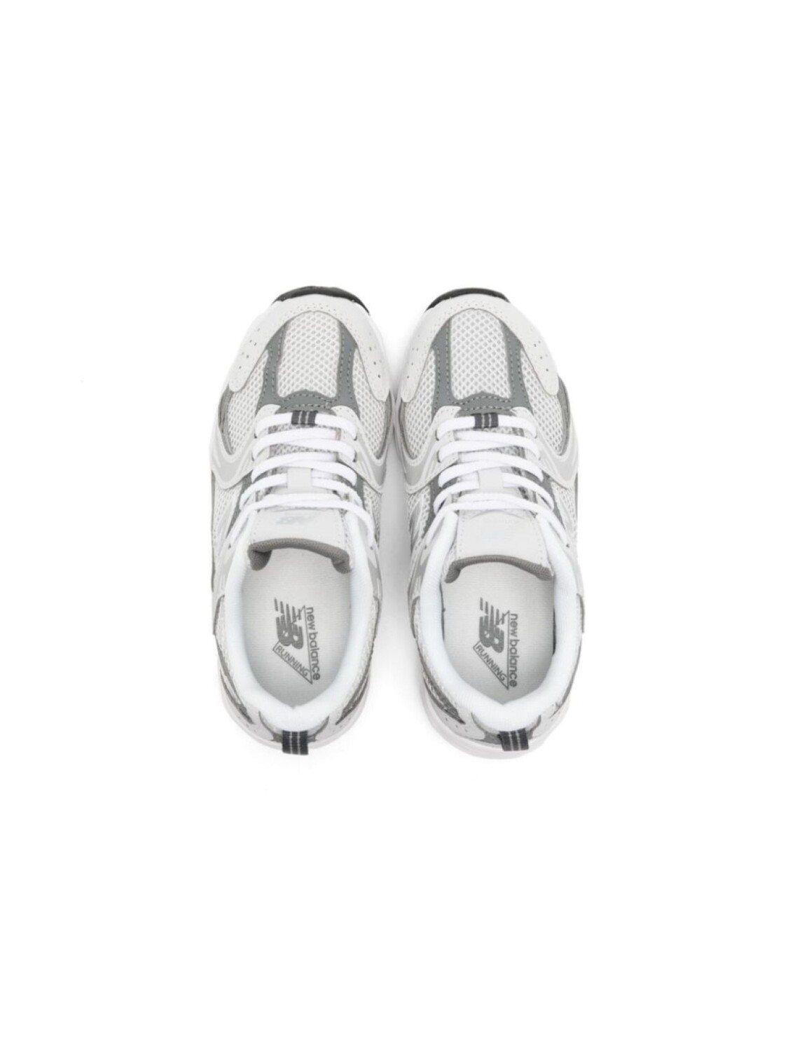 New Balance Kids сетчатые кроссовки 530, серый — фото 3