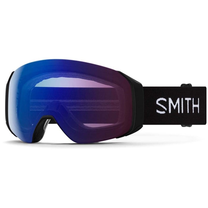 

4D mag s очки с низкой посадкой на переносице Smith, Black/Chromapop Photochromic Rose Flash+Chromapop Storm Blue Sensor Mirror