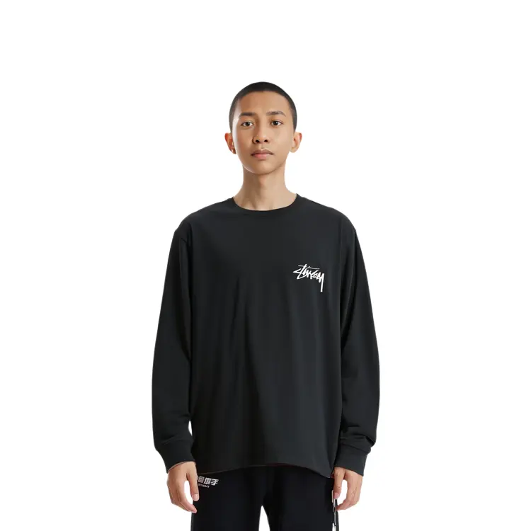 Хлопковая толстовка с логотипом Stüssy Stussy, белый — фото 3