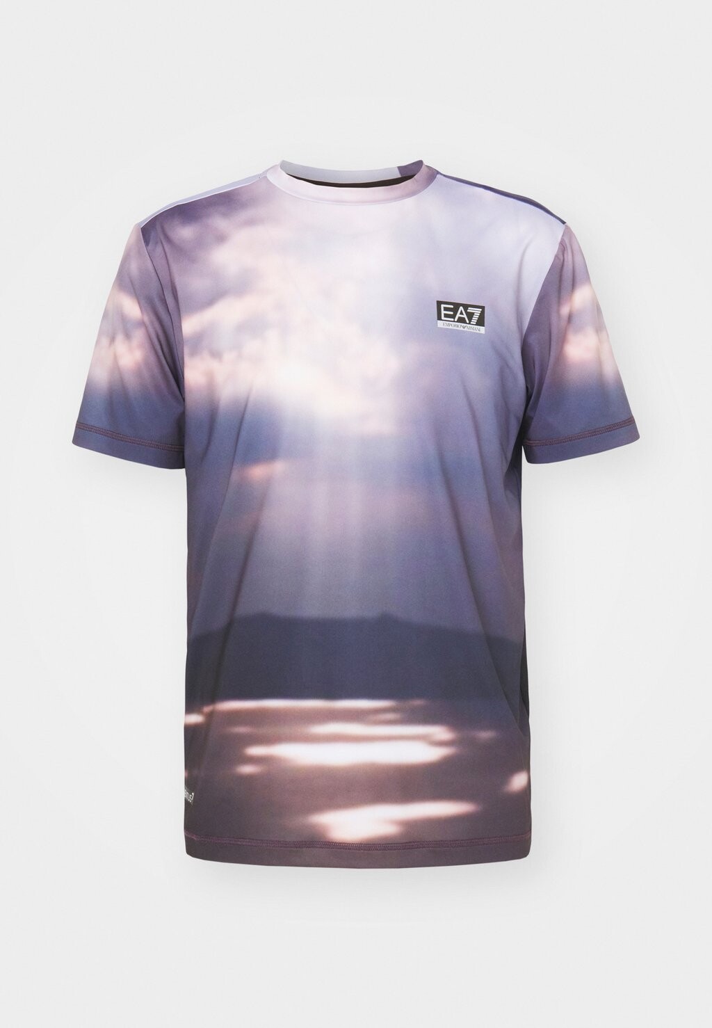 

Спортивная футболка VENTUS7 TEE GRAPHIC EA7 Emporio Armani, коричневый