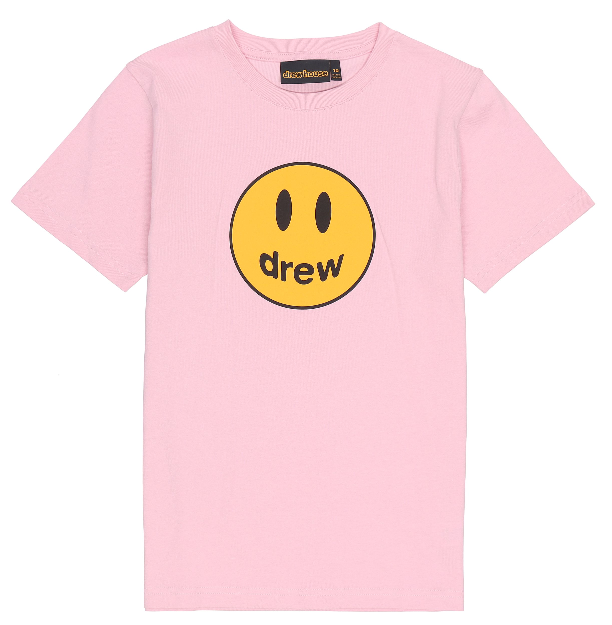 Футболка Smiley Collection красно-фиолетовая детская Drew House — фото 2