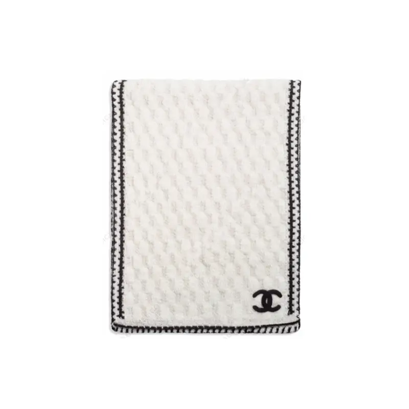 

CHANEL Женский шарф, White