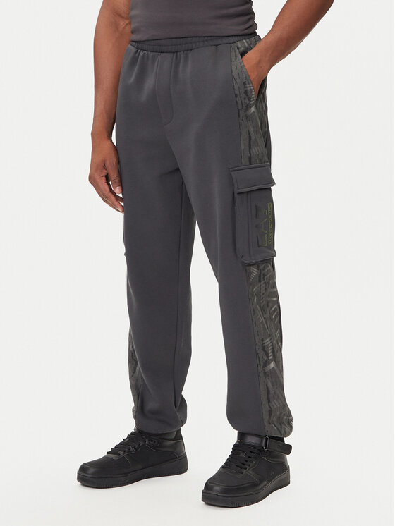 

Джоггеры regular fit 7M001132 AF16549 U8117 Ea7 Emporio Armani, серый