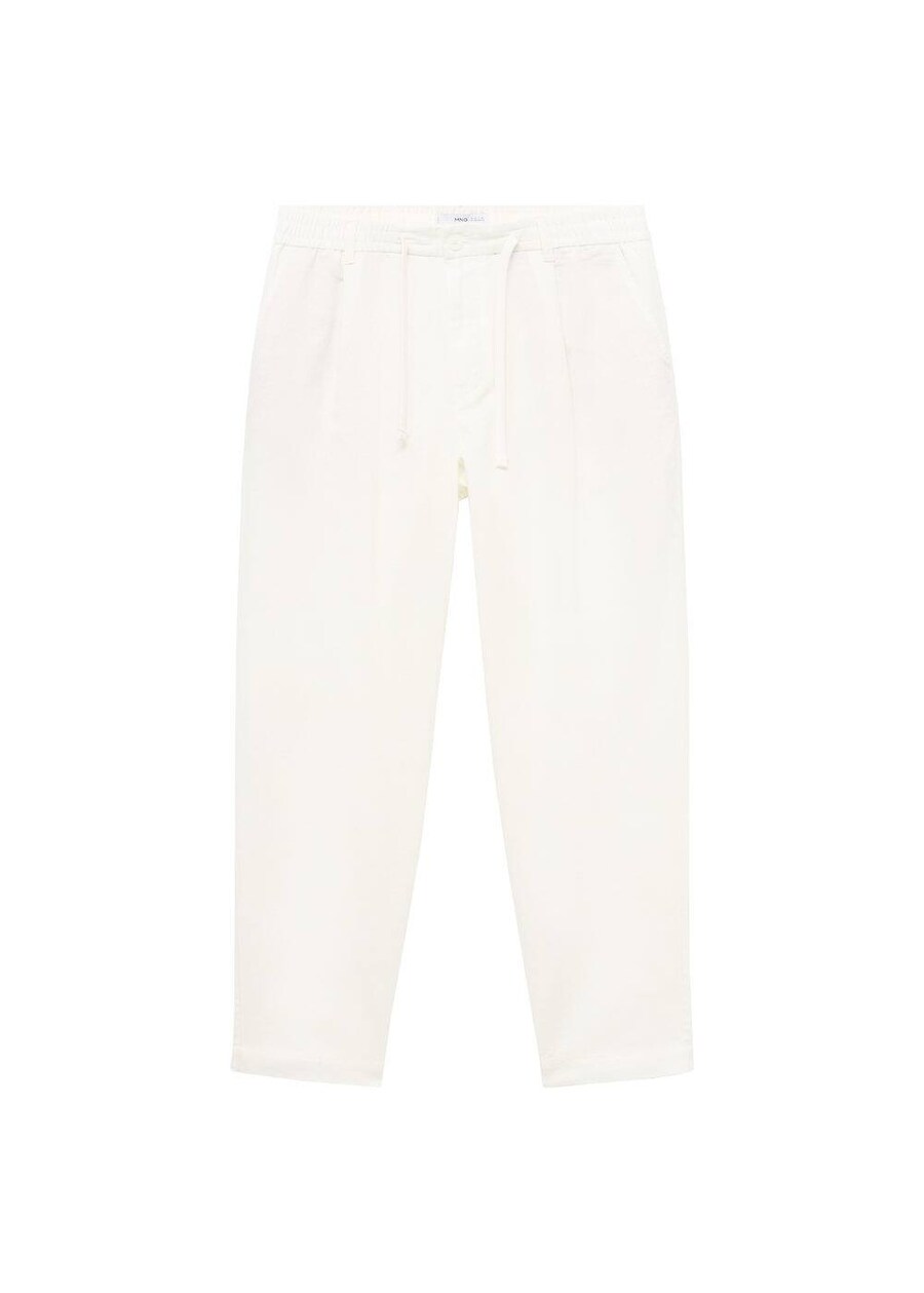 

Узкие брюки MANGO MAN Romelinh, White
