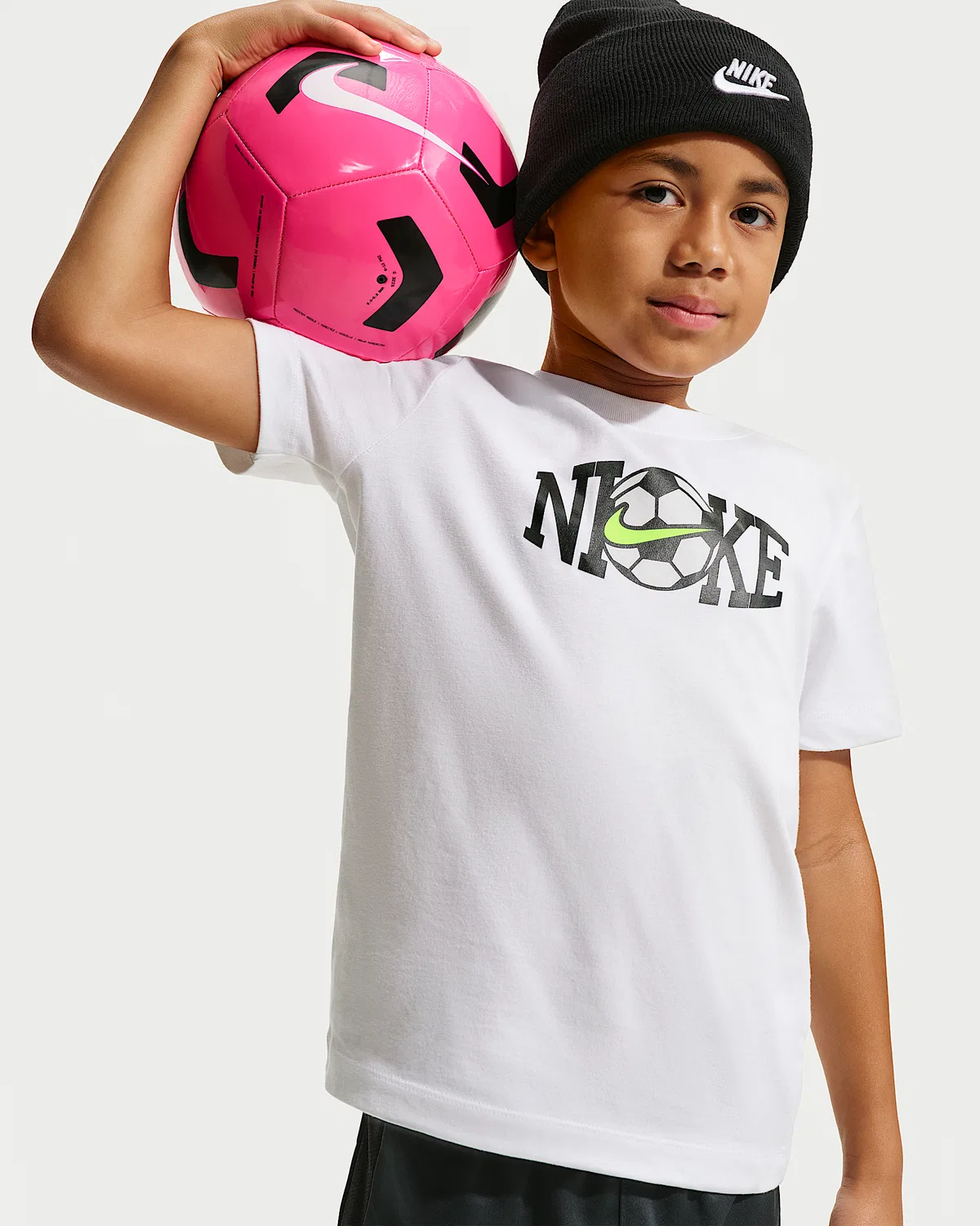 Детская футболка Nike Big Kids', White