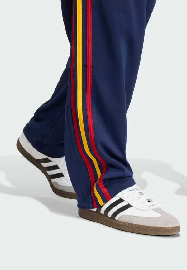 Спортивные штаны firebird Adidas Originals, Dark Blue/Crew Yellow/Team Power Red — фото 4