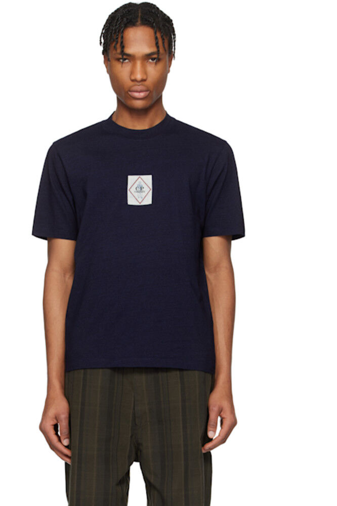 

Футболка с логотипом Blue Jersey C.P. Company