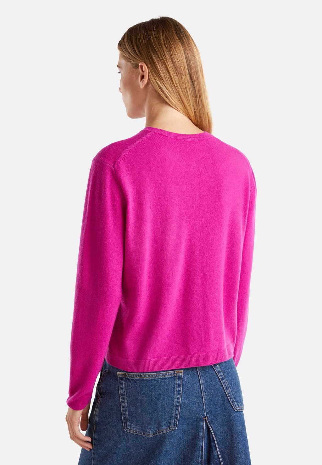 

Кардиган United Colors of Benetton, розовый