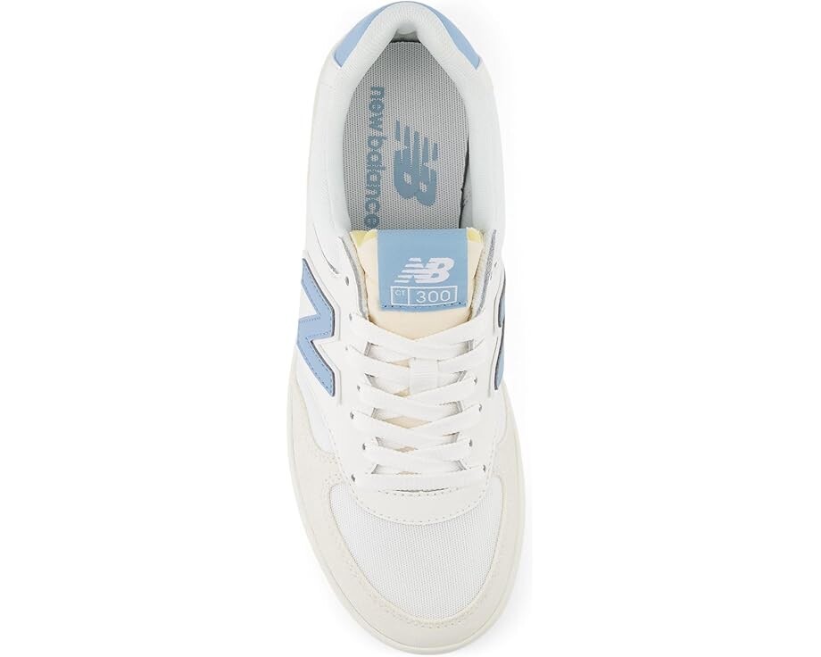 Кроссовки New Balance 300 Court, цвет Sea Salt/Chrome Blue — фото 2