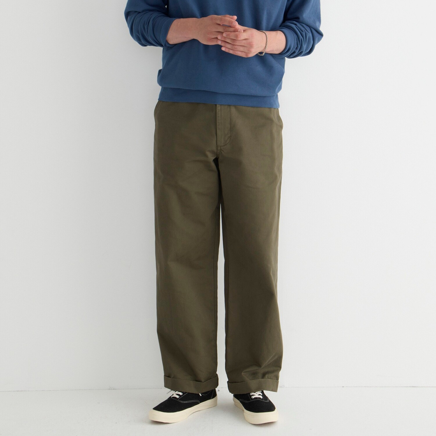 

Брюки-Чинос Giant-Fit J.Crew, зеленый