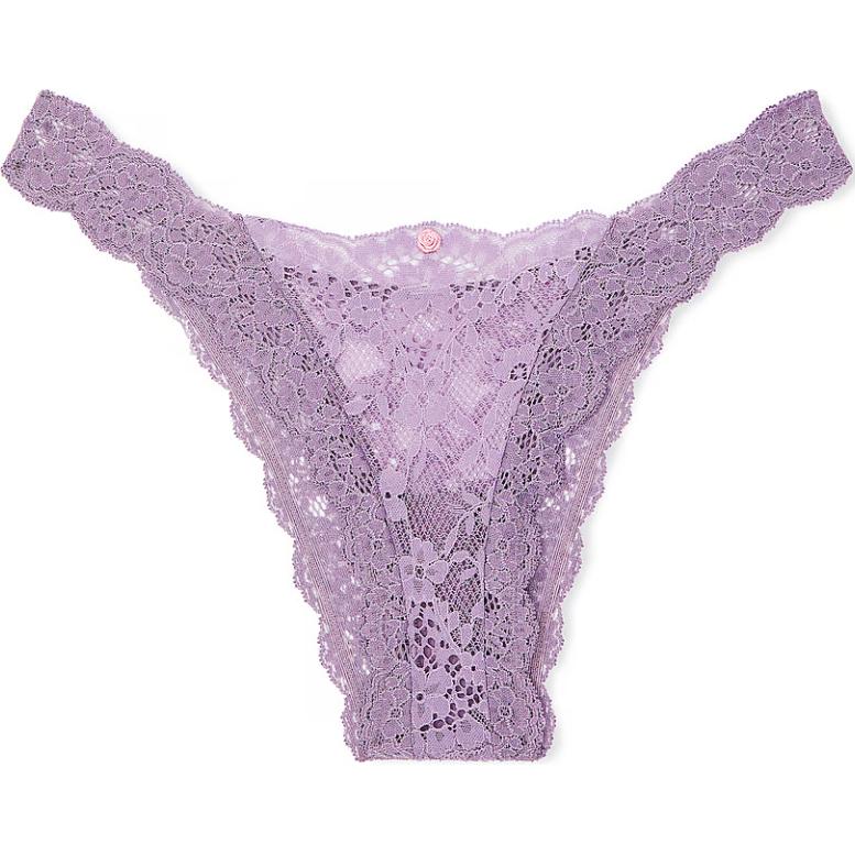 Трусы-стринги "Fantasy Collection" Victoria's Secret для женщин, 1 шт (Морозная слива/Фиолетовый) — фото 2