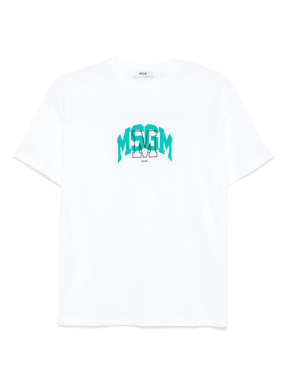

Футболка с логотипом MSGM Kids, белый