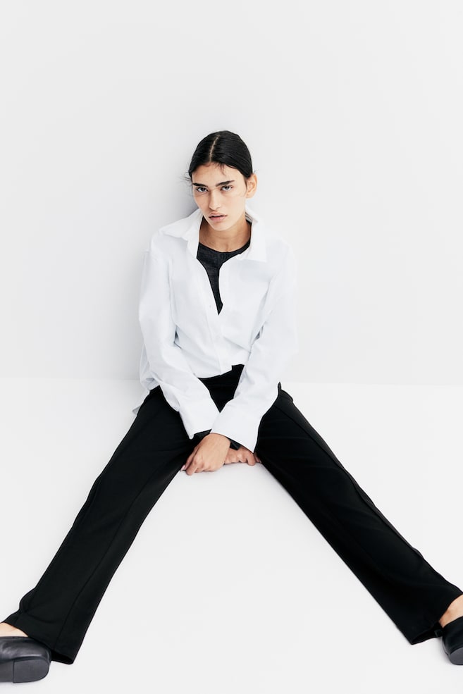 

Элегантные брюки от костюма H&M, черный