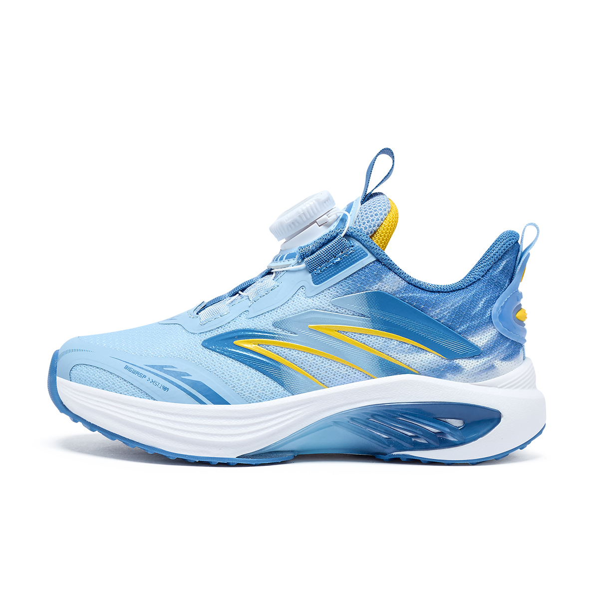 

Износостойкие низкие детские кроссовки Kids BIG WASP, sky синий[spring fall dual network]