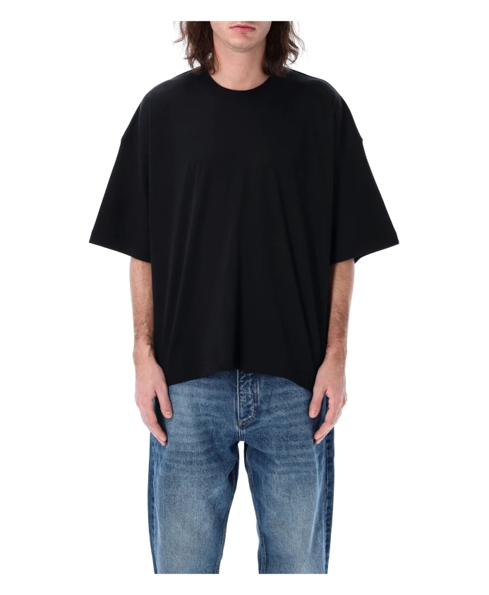 

Черная футболка свободного кроя Studio Nicholson, черный