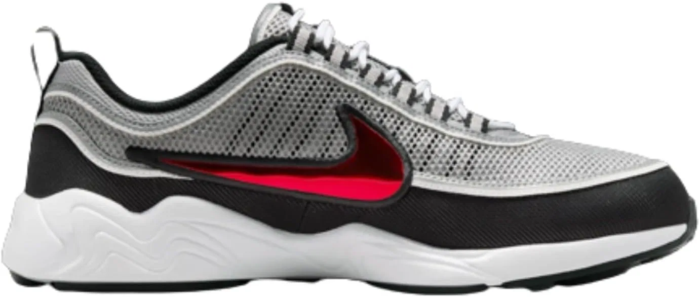 Мужские кроссовки Nike Air Zoom Spiridon Sp, Metallic Silver Sport Red Black White — фото 3