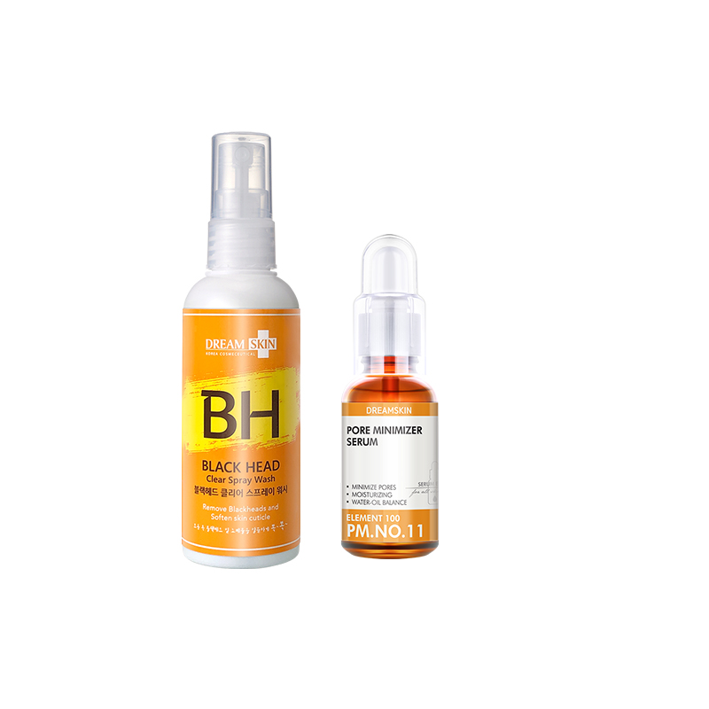 

DREAM SKIN COSMECEUTICAL Набор сыворотки и водяной эссенции для удаления черных точек