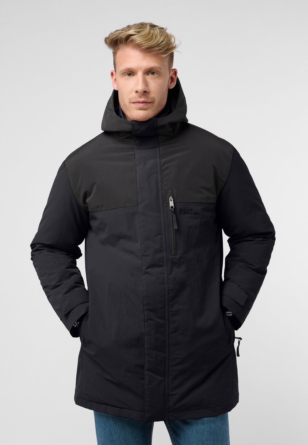 

Парка GLETSCHERSEE Jack Wolfskin, темно-синий
