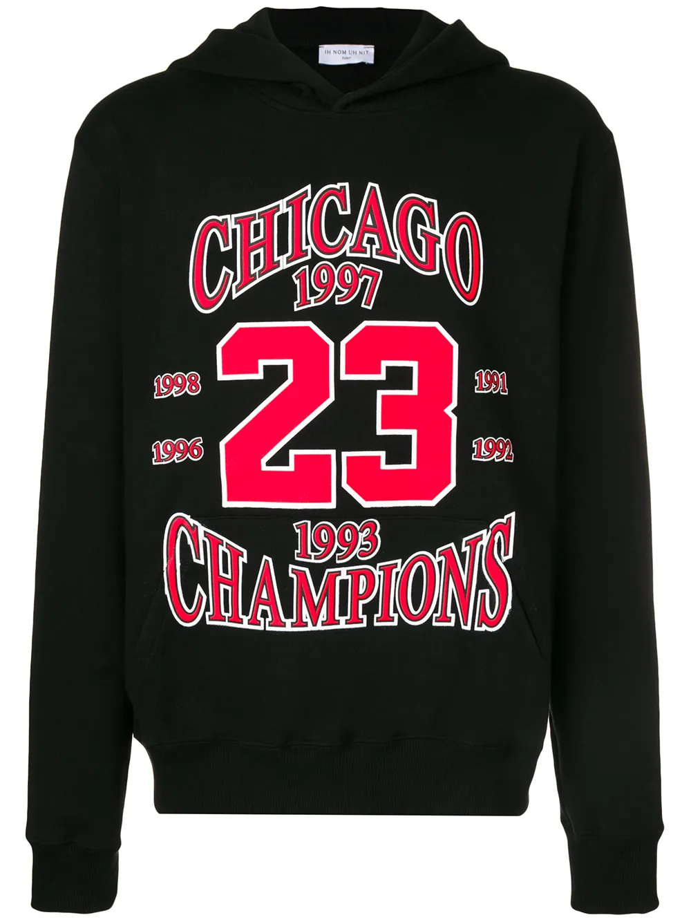 

Толстовка с капюшоном 'Chicago' Ih Nom Uh Nit, черный