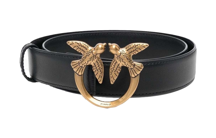 

Ремень с пряжкой Love Berry Logo Plaque PINKO