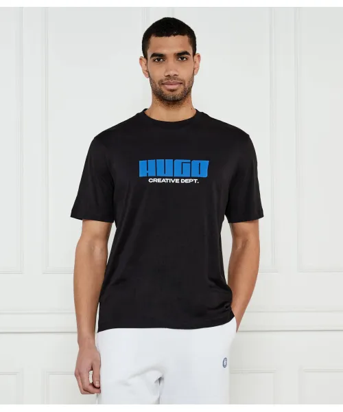 

Футболка Ньюроми Regular fit Hugo Blue, черный