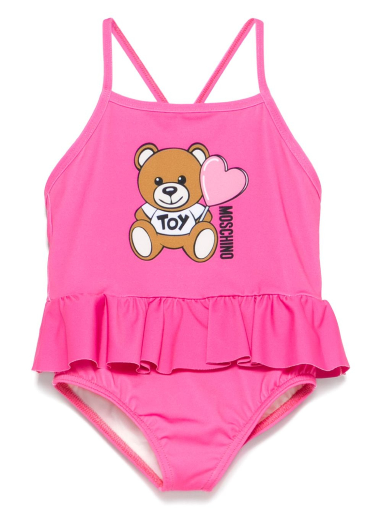 

Купальник Teddy Bear Moschino Kids, розовый